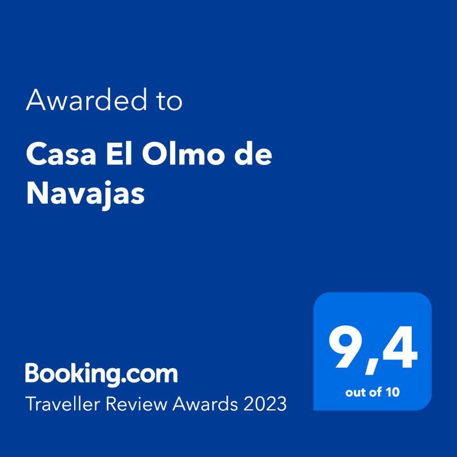 Casa El Olmo De Navajas Villa Exteriör bild